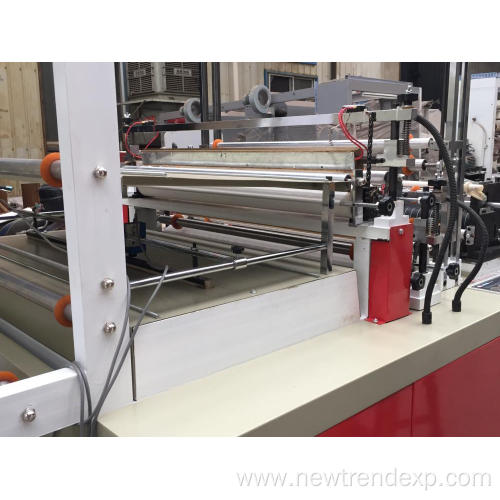 Double layers Heat-Sealing & Cold-Cutting Bag making machine